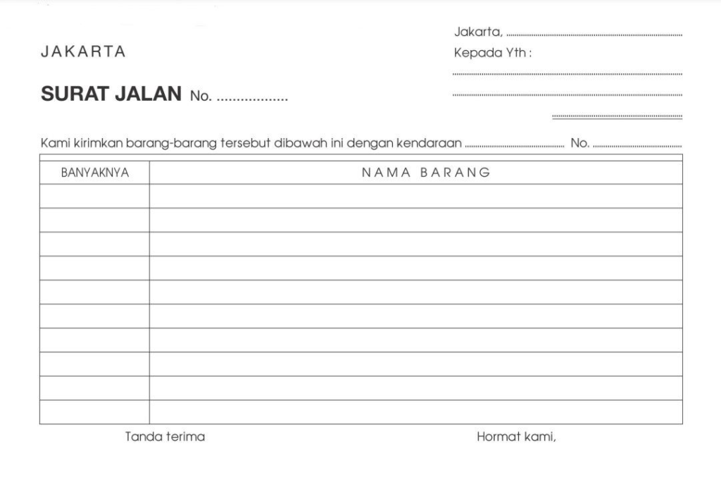 Surat Jalan