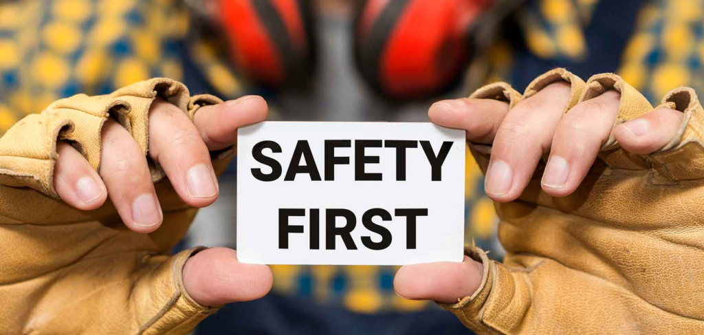 safety first